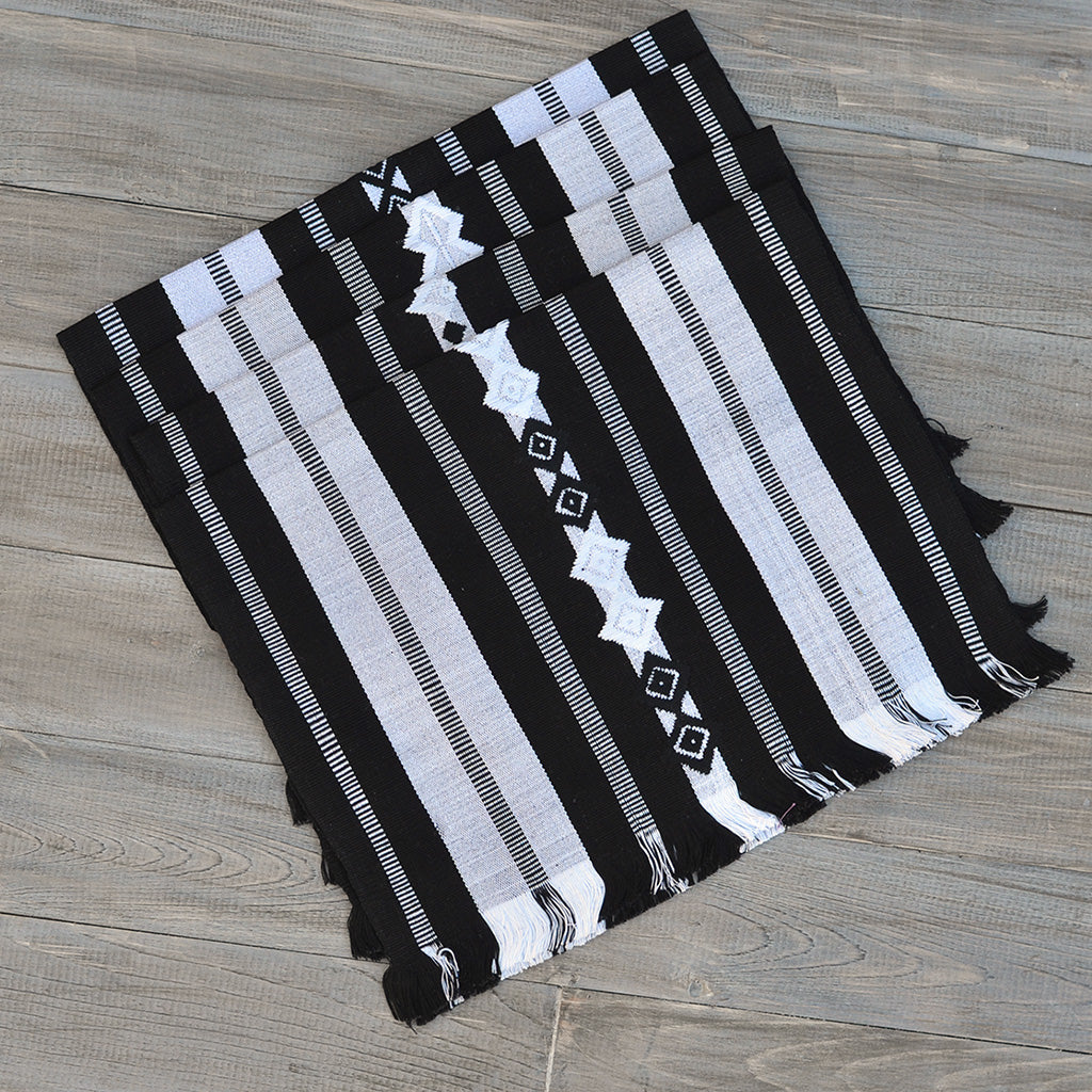 Black & White Table Linens