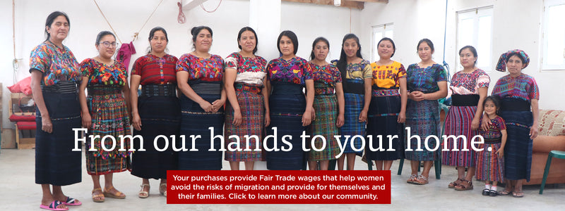 How a Guatemalan women's weaving collective was formed to sell Fair Trade handwoven textiles.