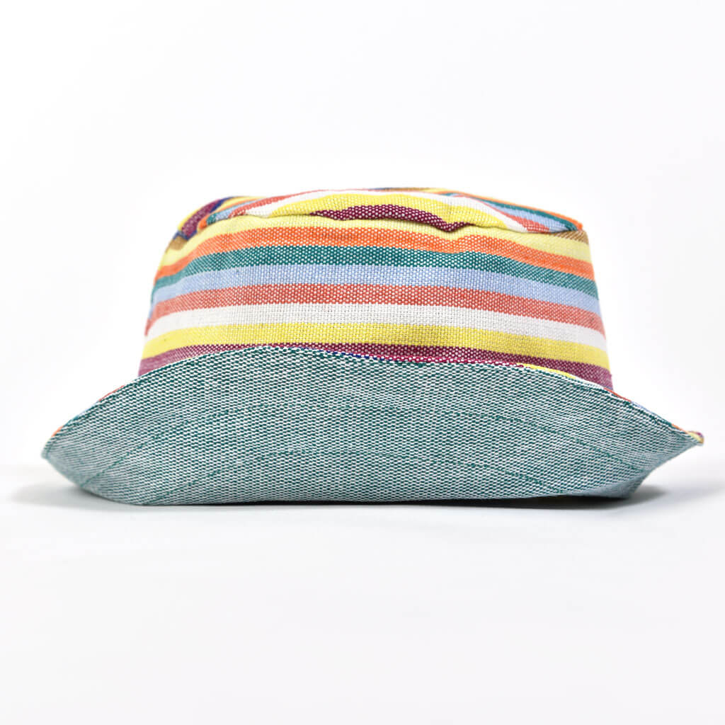 Hand Woven Child Bucket Hat