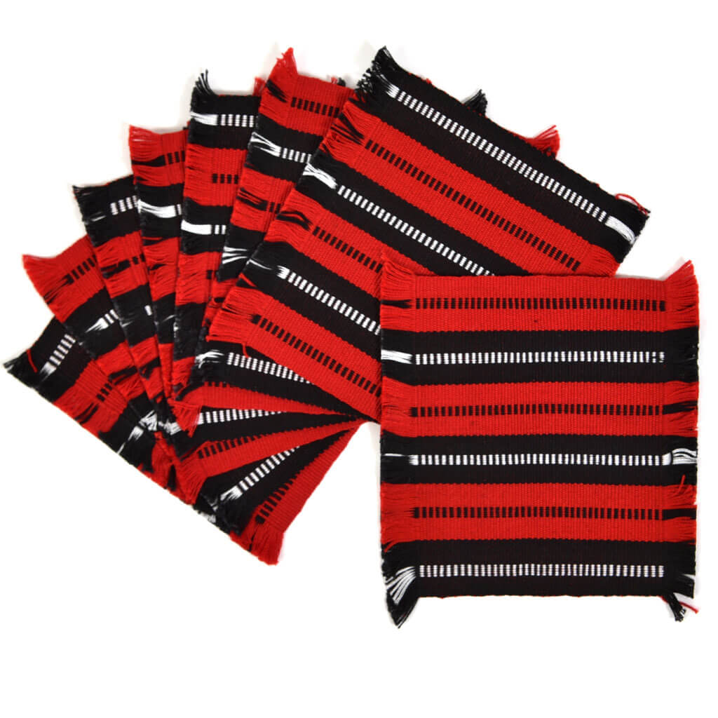 Guatemala Hand Woven Celebration Coasters