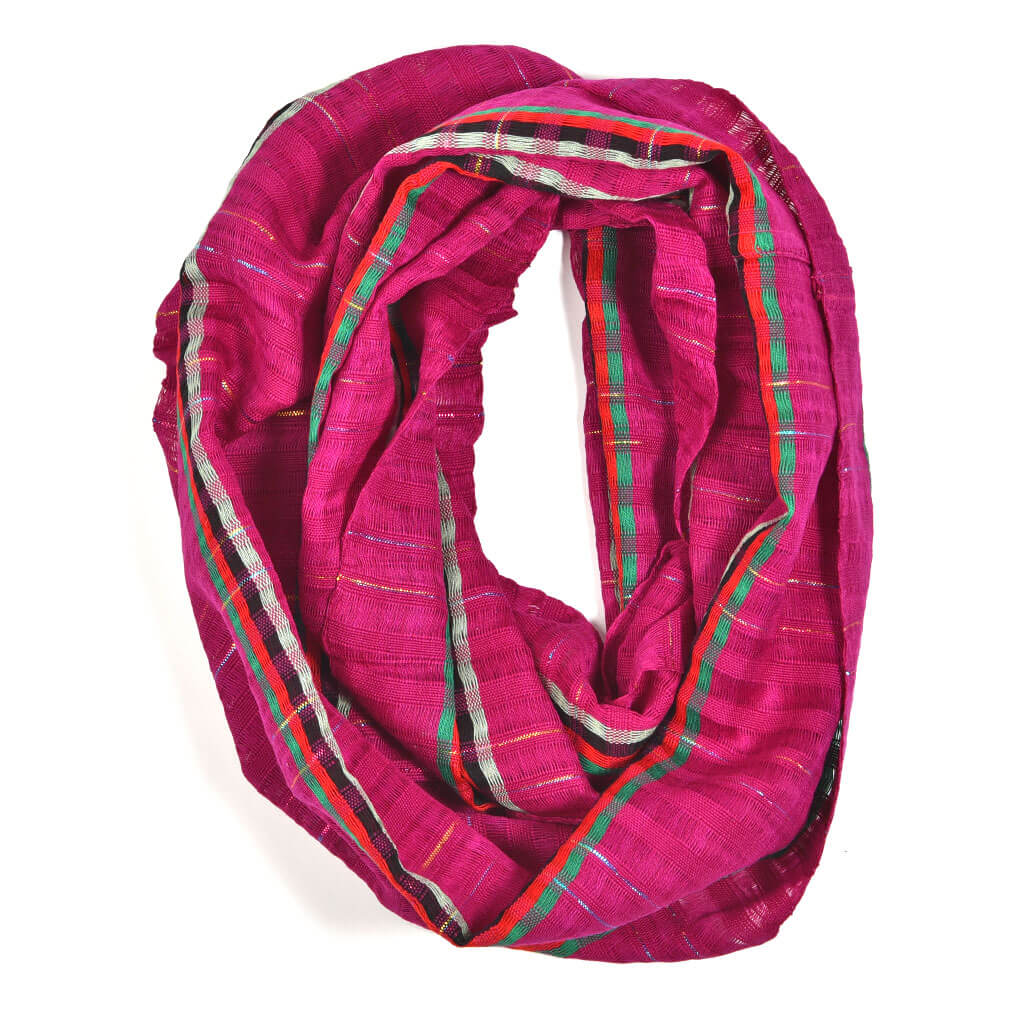 Hand Woven Infinity Scarf