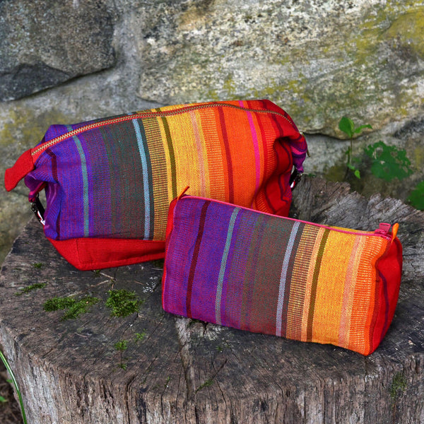 Hand Woven Toiletry Bag Set