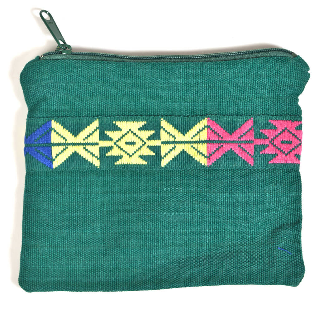 Backstrap Basics Clutch Emerald Green