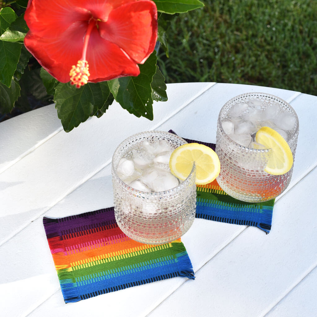 Guatemala Hand Woven Celebration Coasters