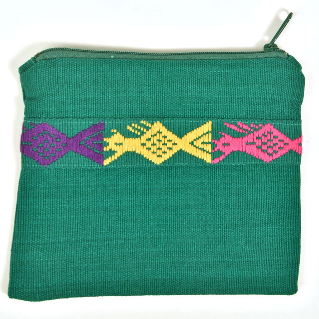 Backstrap Basics Clutch Emerald Green