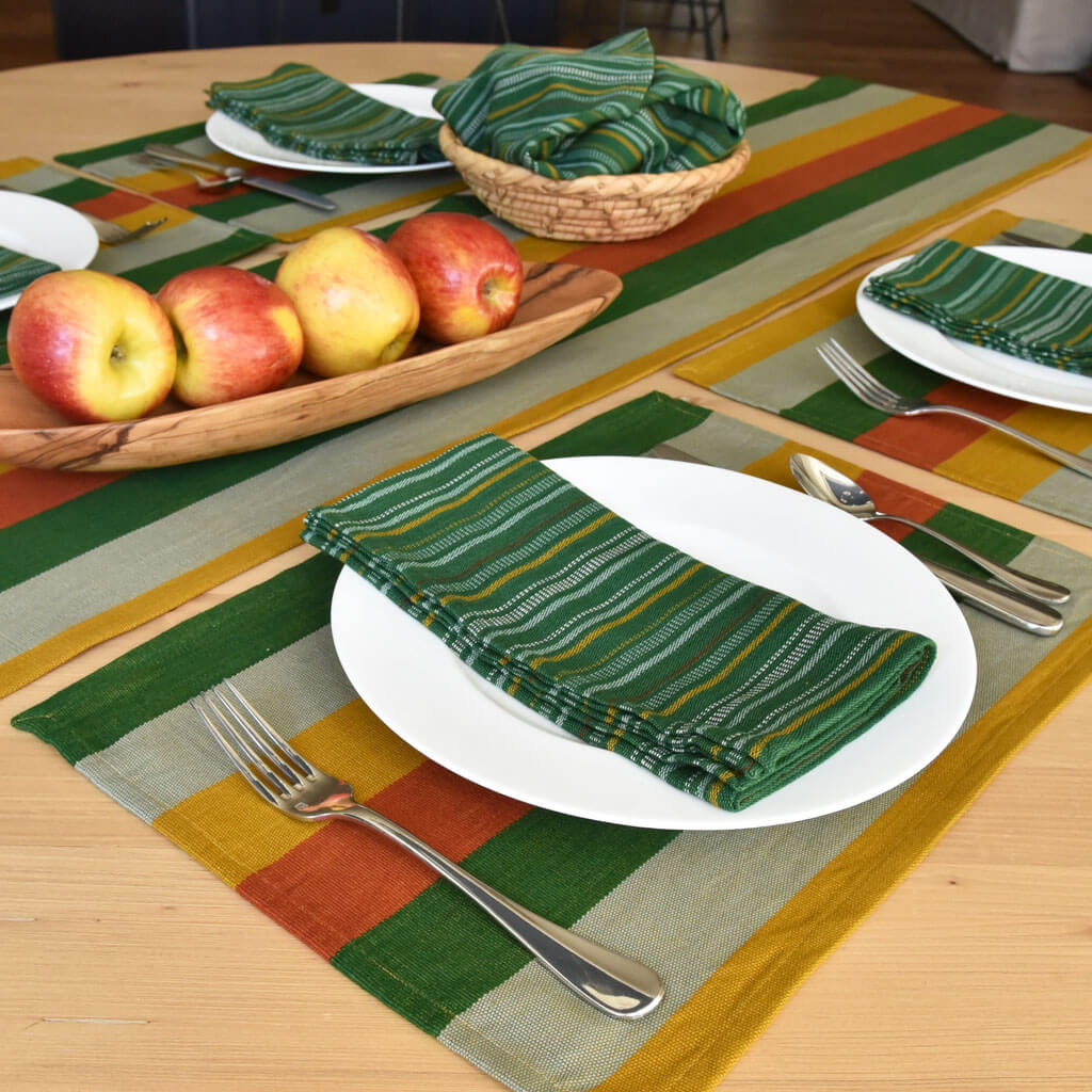 Hand Woven Canvas Placemats