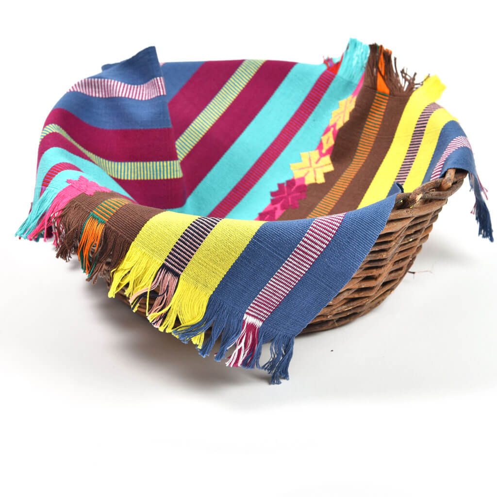 Guatemala Hand Woven Celebration Basket Liner