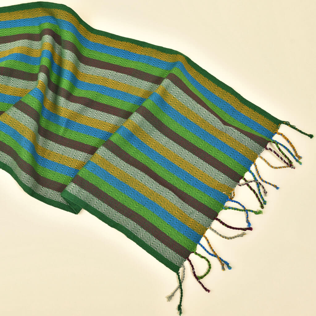 Hand Woven Cozy Cotton Scarf