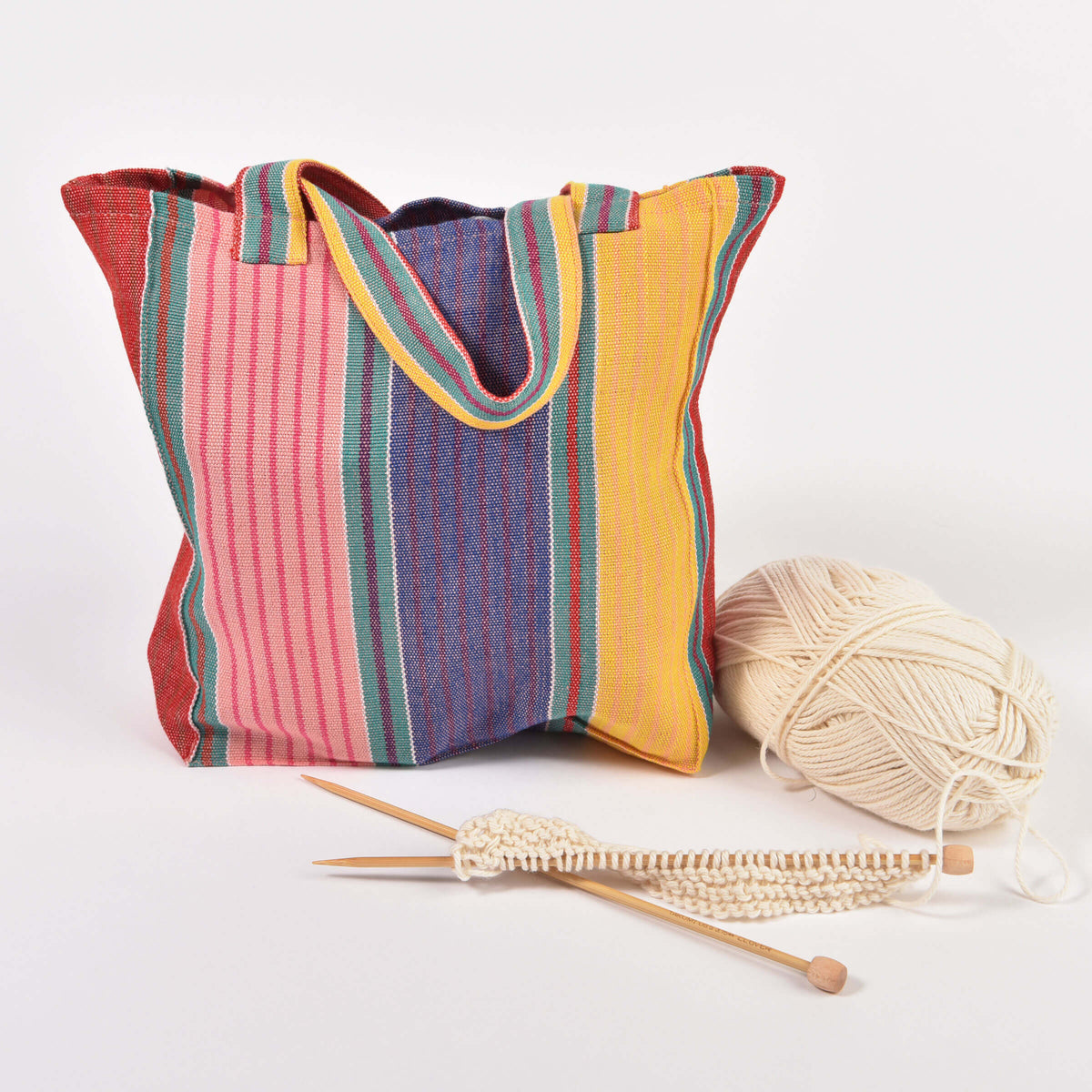 Hand Woven Mini Market Tote