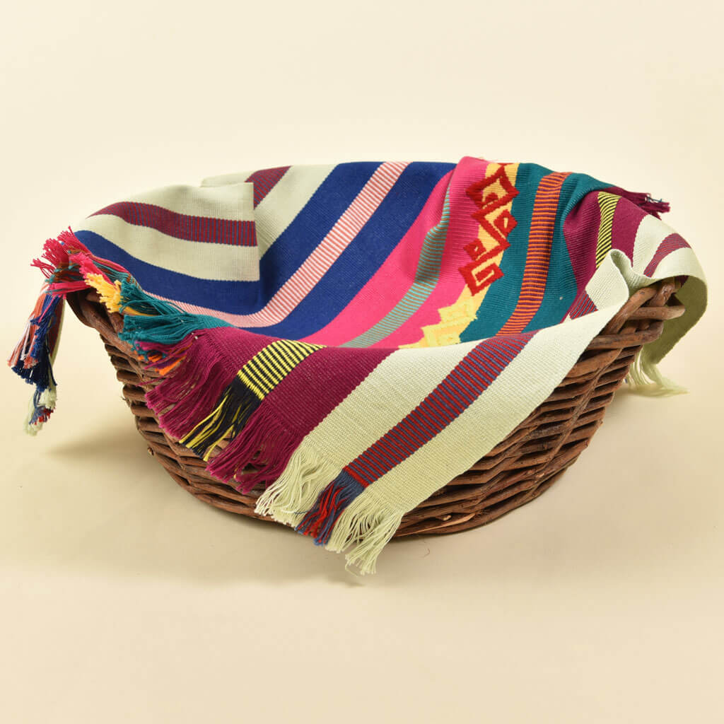 Guatemala Hand Woven Celebration Basket Liner