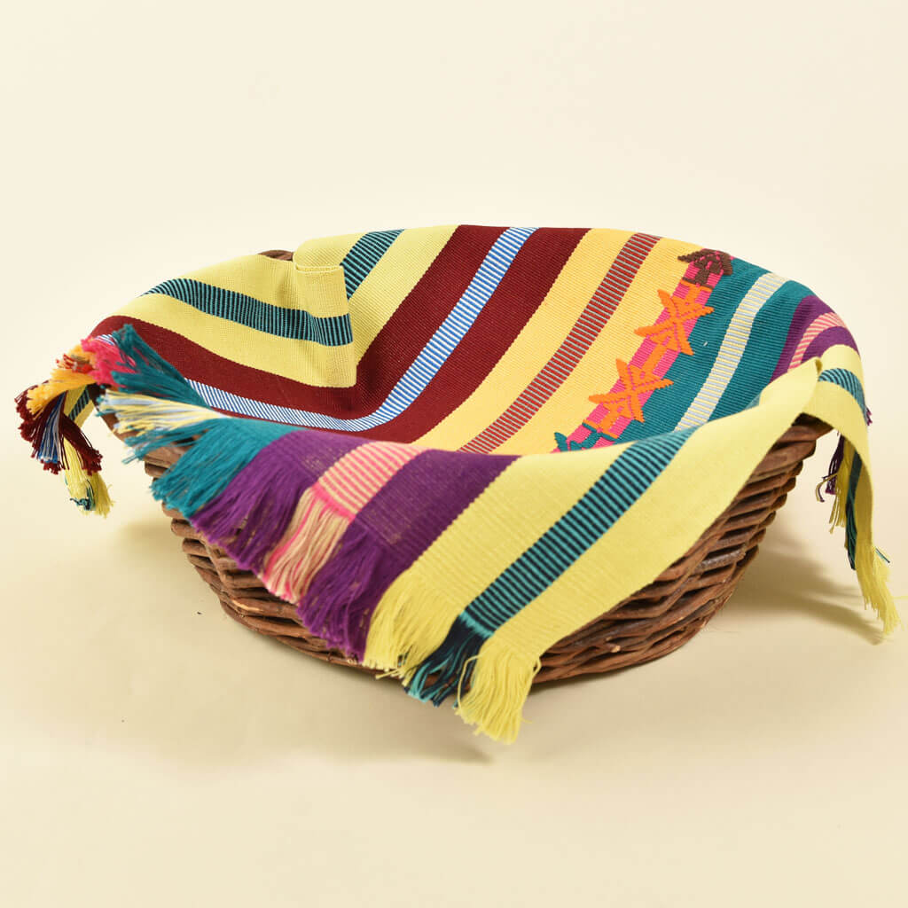 Guatemala Hand Woven Celebration Basket Liner