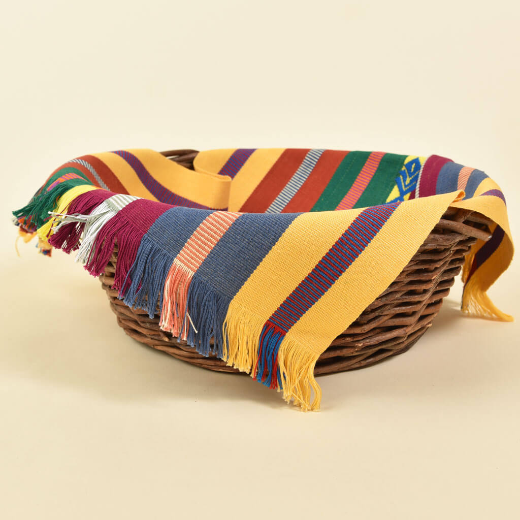 Guatemala Hand Woven Celebration Basket Liner