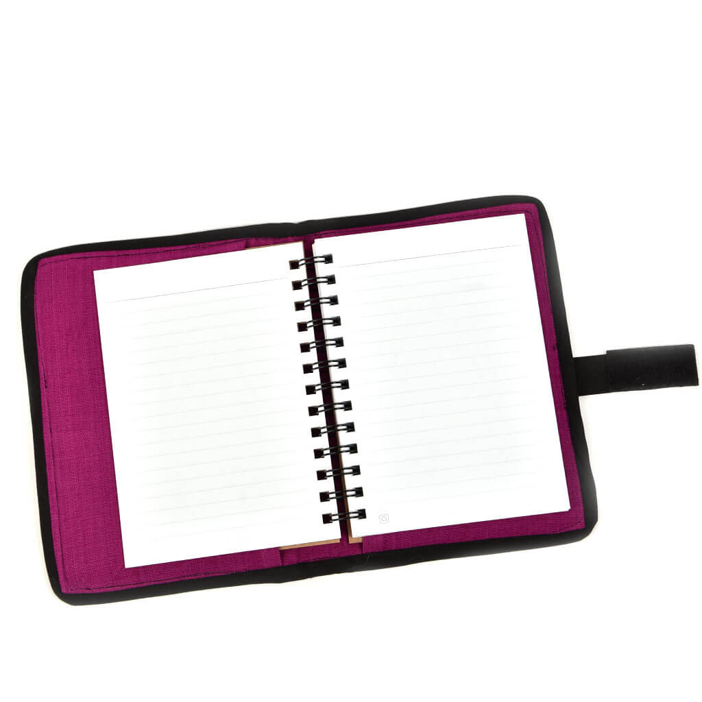 Handwoven Agenda Cover | Panelito Plum