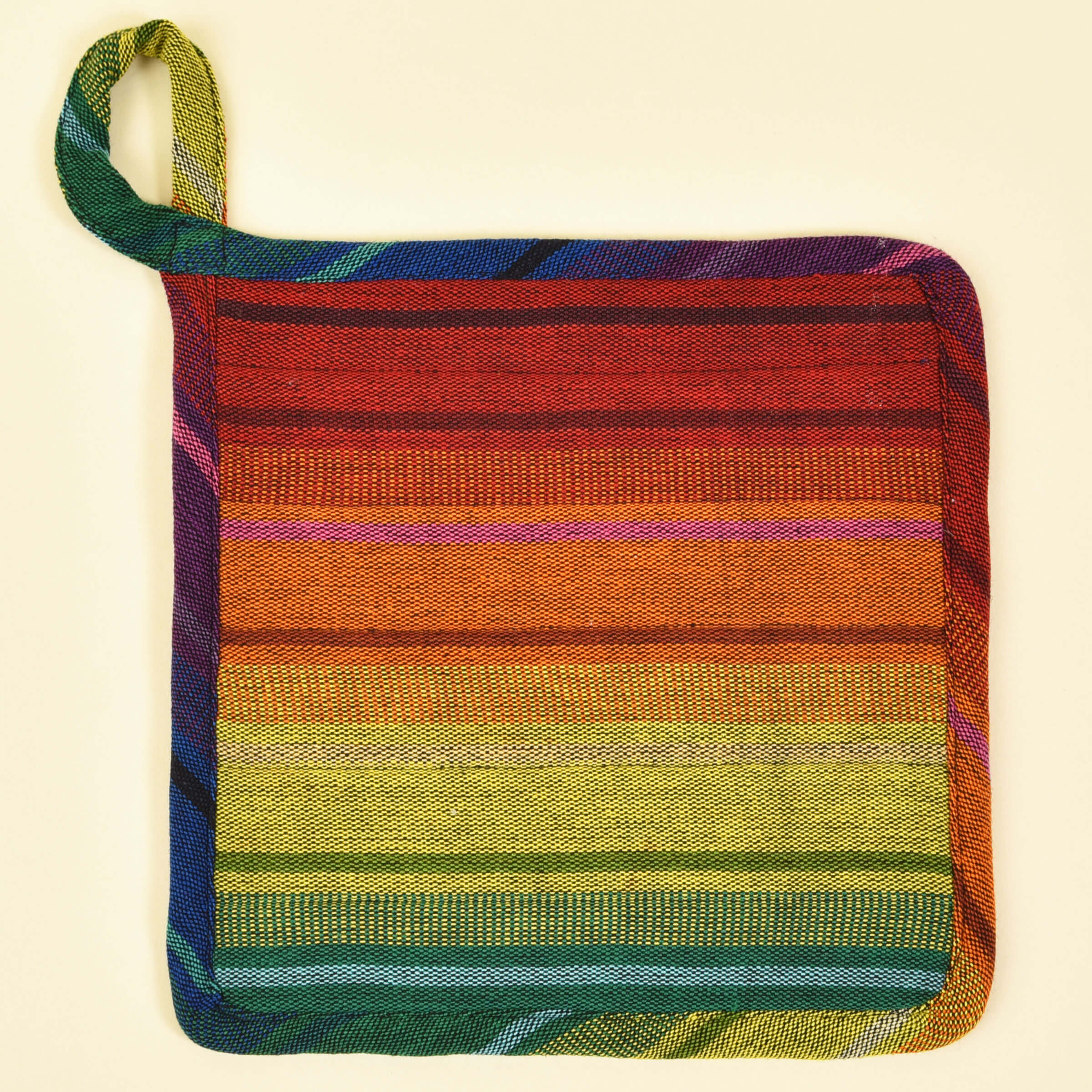 Hand Woven Square Pot Holder