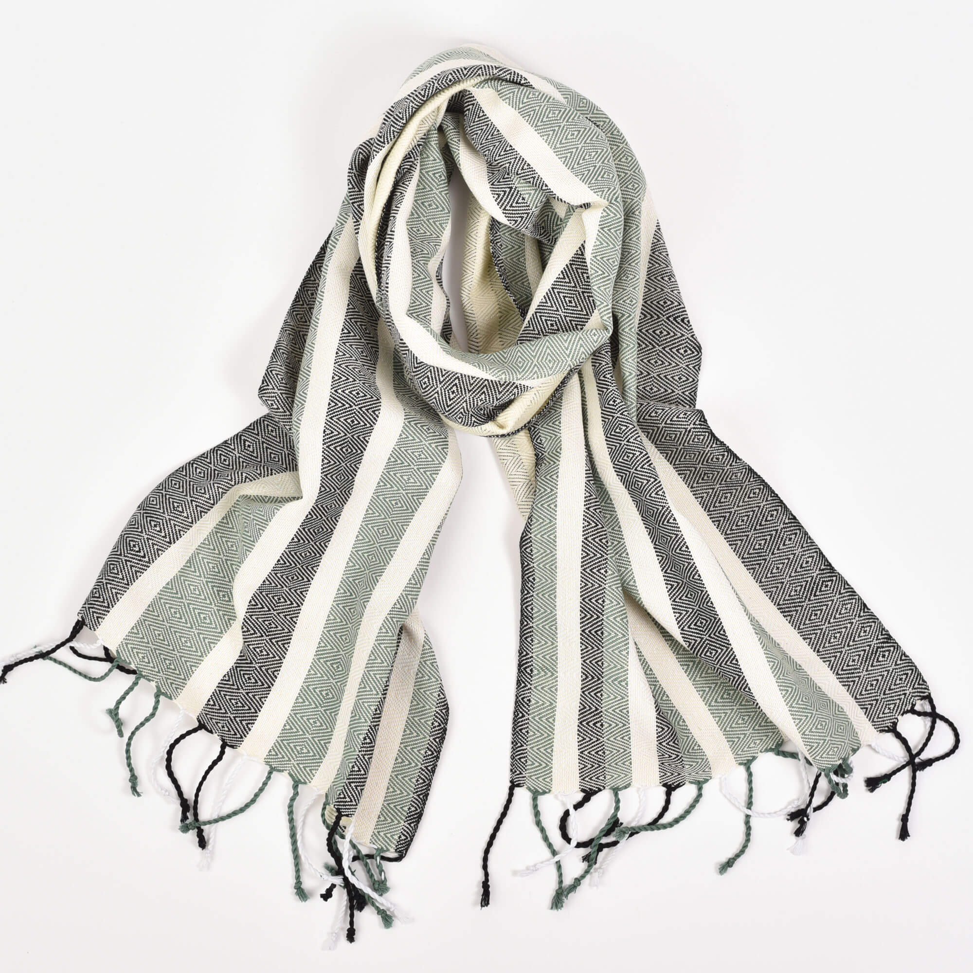 Hand Woven Cozy Cotton Scarf