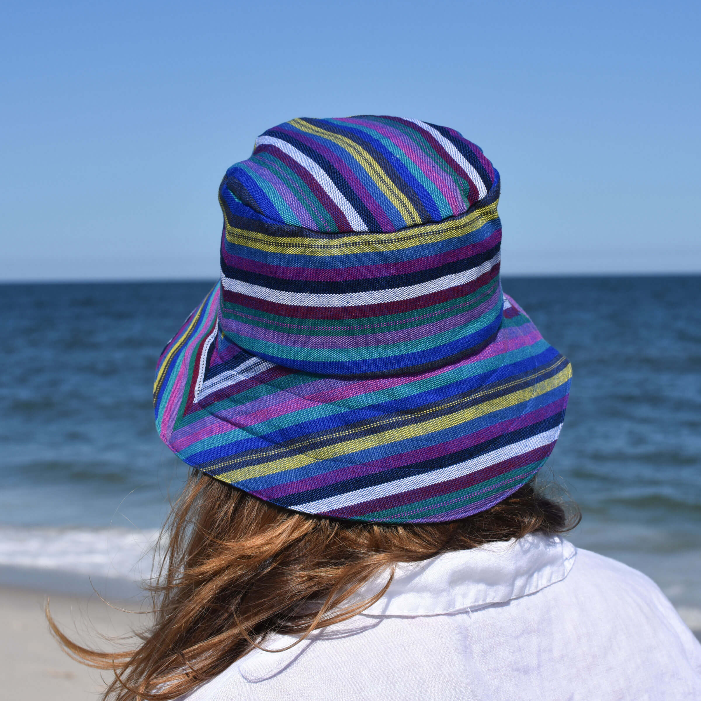 Hand Woven Adult Bucket Hat