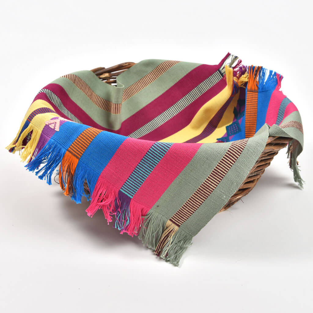 Guatemala Hand Woven Celebration Basket Liner