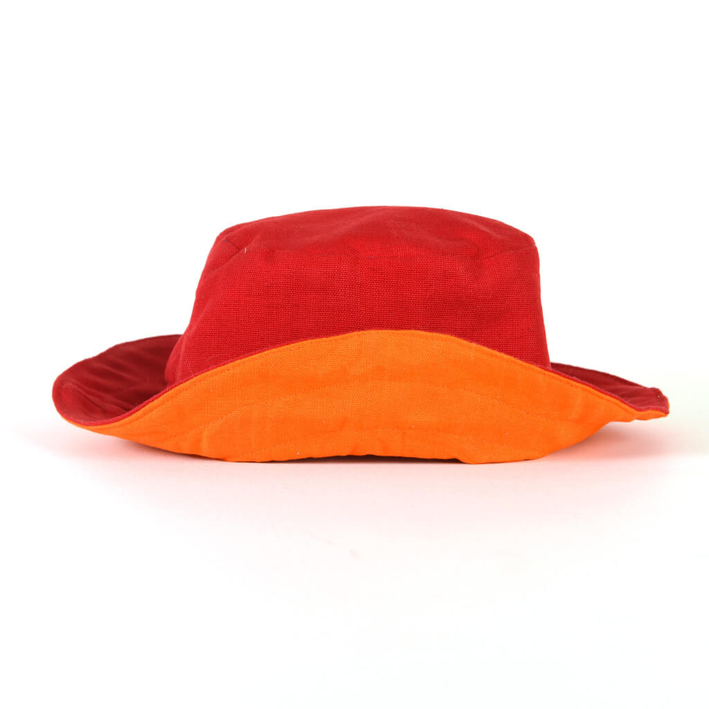 Hand Woven Child Bucket Hat