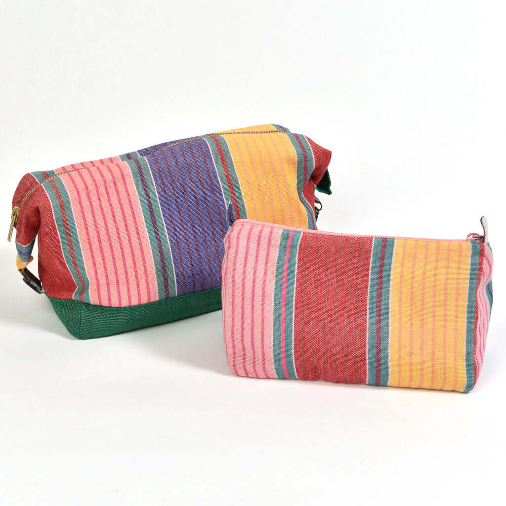 Hand Woven Toiletry Bag Set