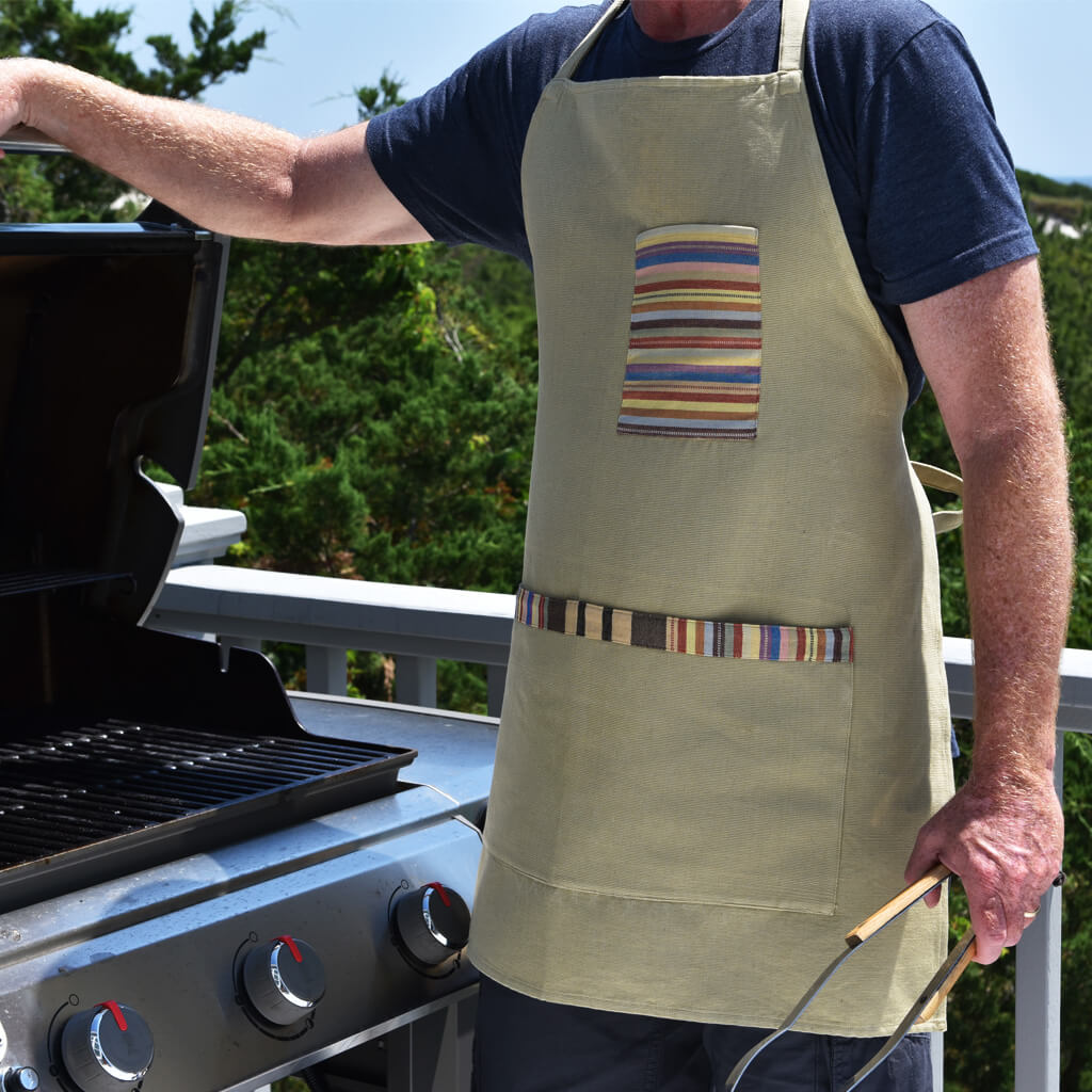 Hand Woven Utility Apron