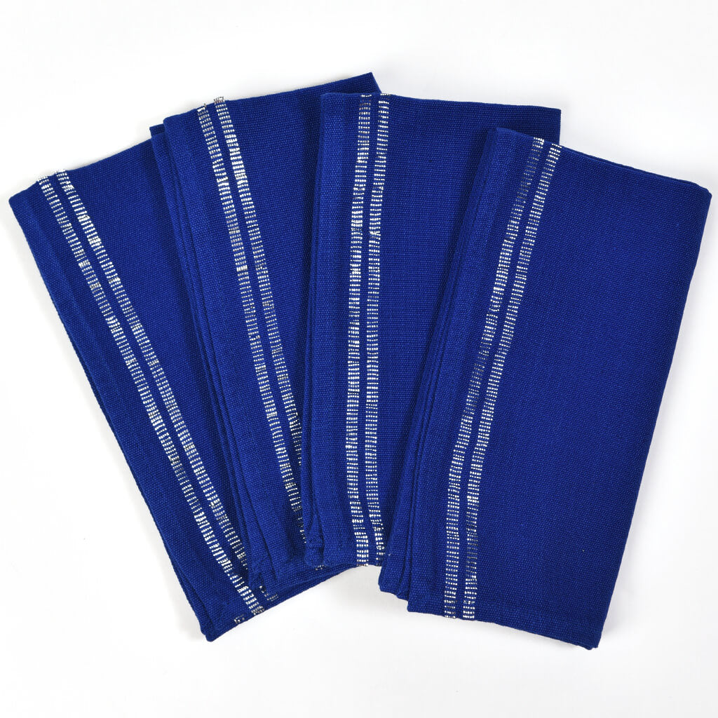 Hand Woven Sparkle Table Napkins