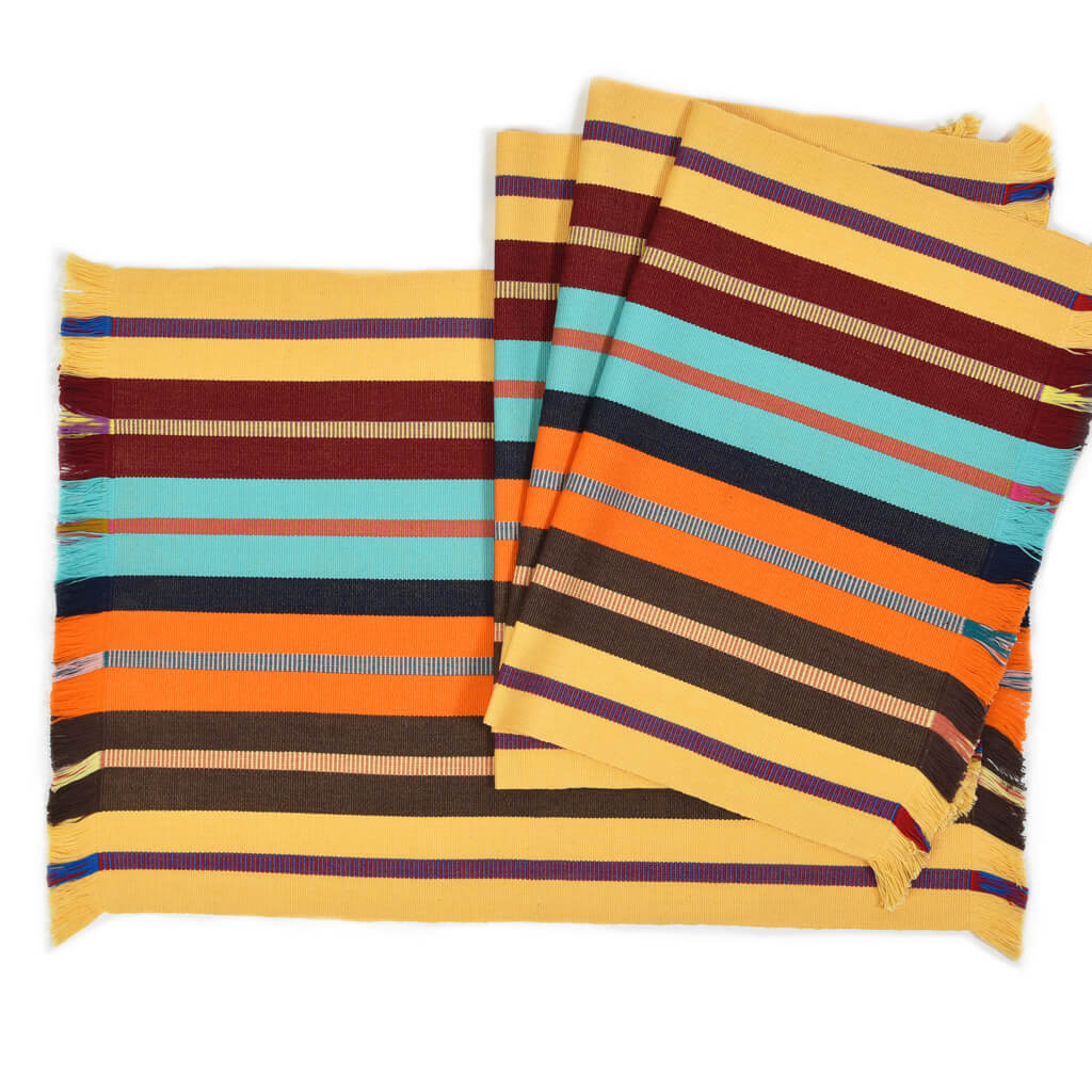Backstrap Stripe Placemats