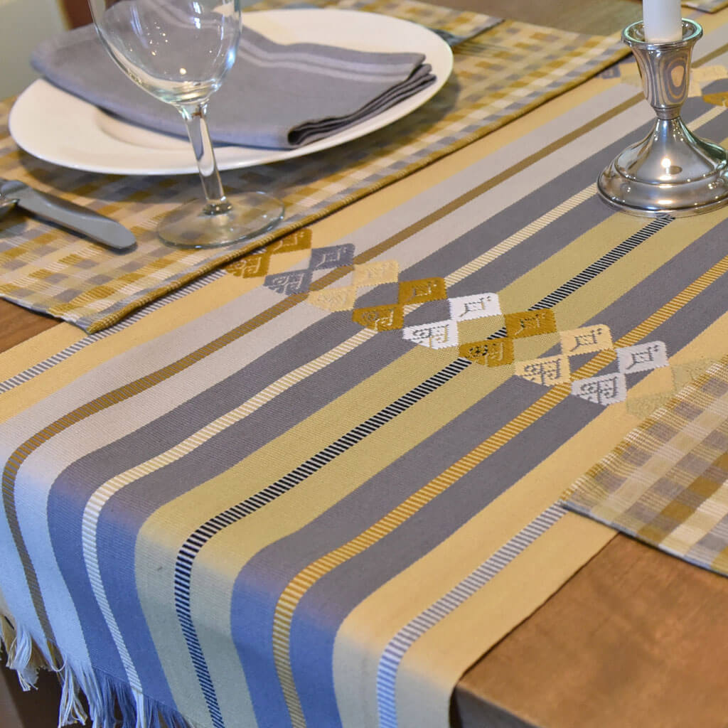 Guatemala Hand Woven Celebration Table Runner