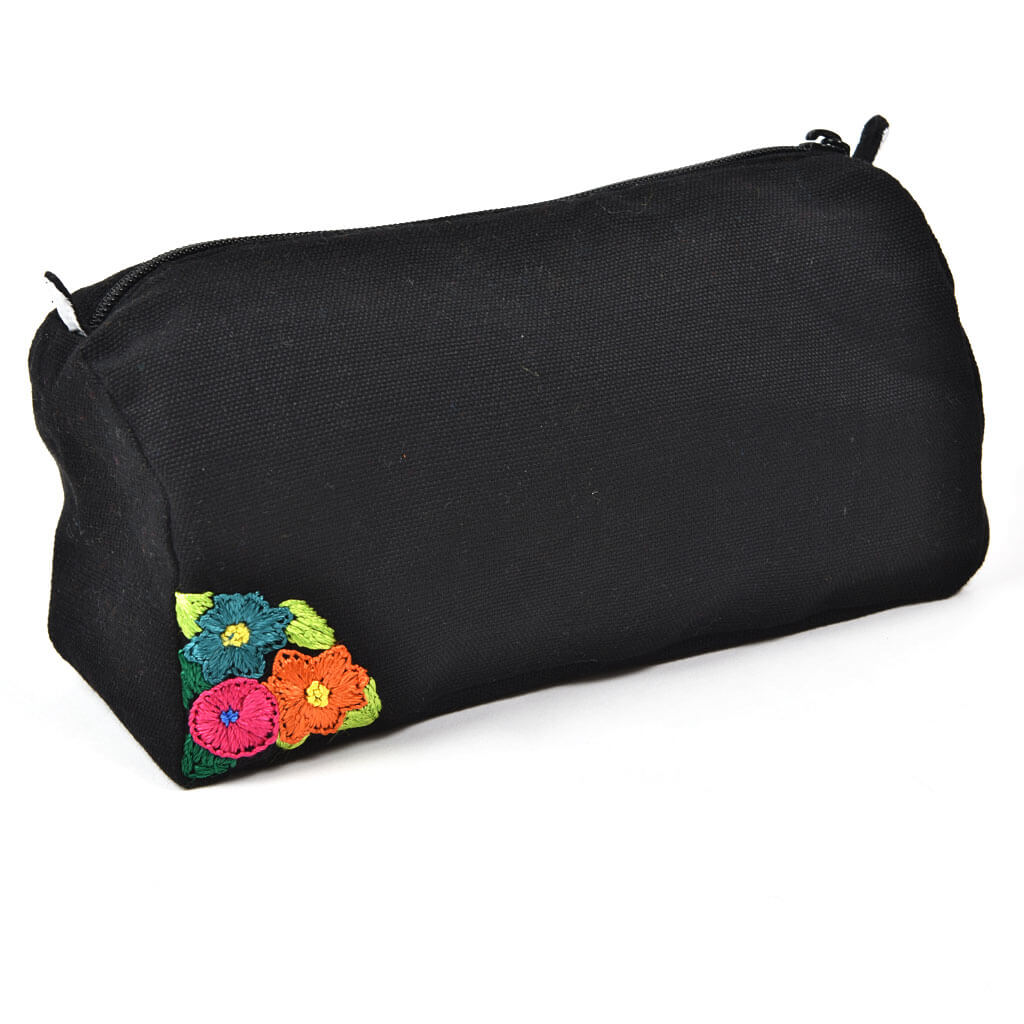 Hand Woven Cosmetic Bag | Hand Embroidered Cosmetic Bag