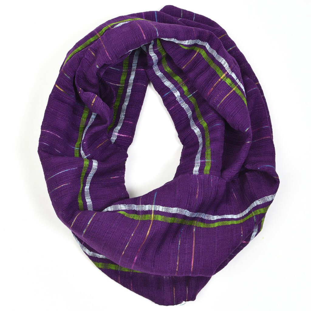 Hand Woven Infinity Scarf