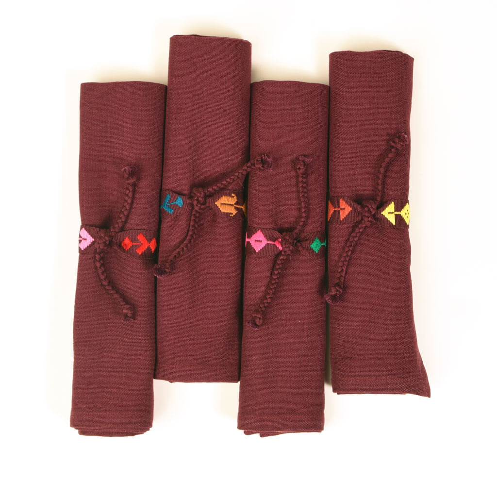 Handwoven Napkin Ties