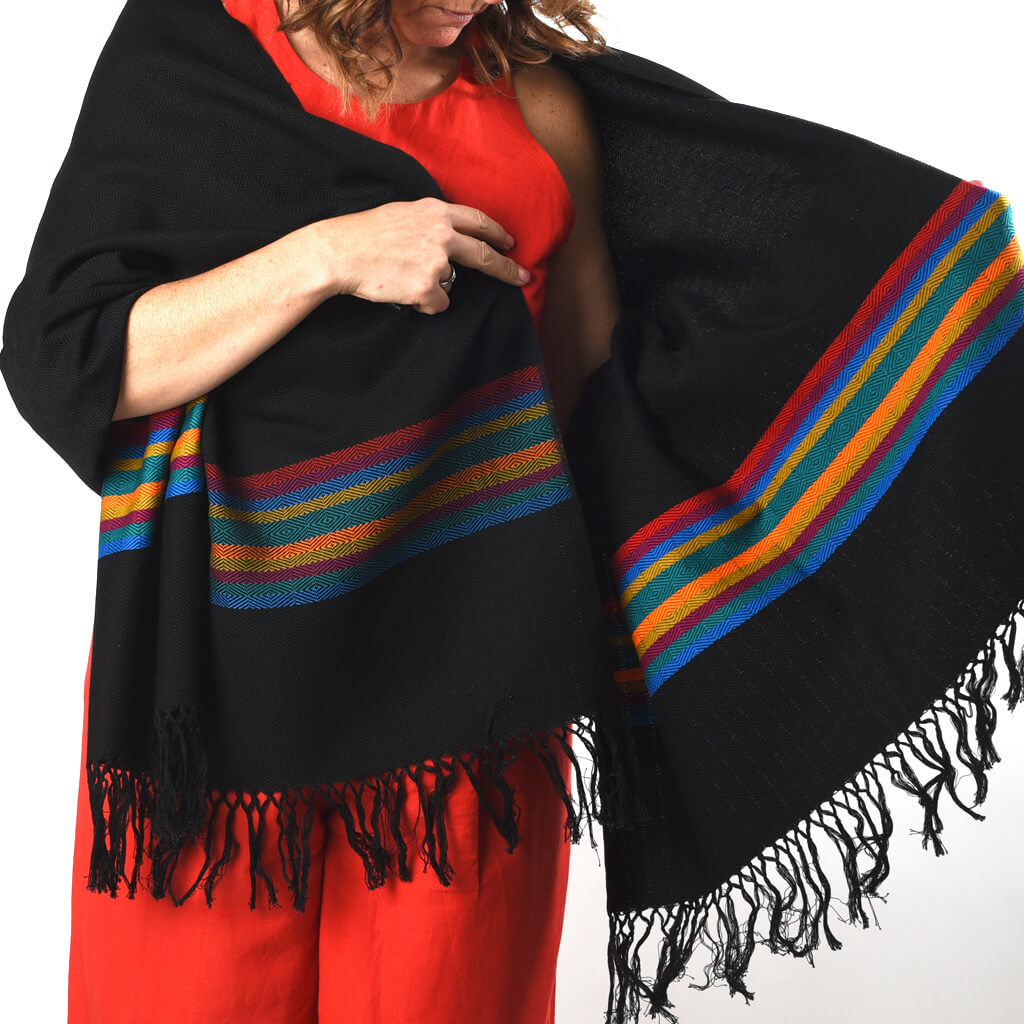 Hand Woven Border Wraps