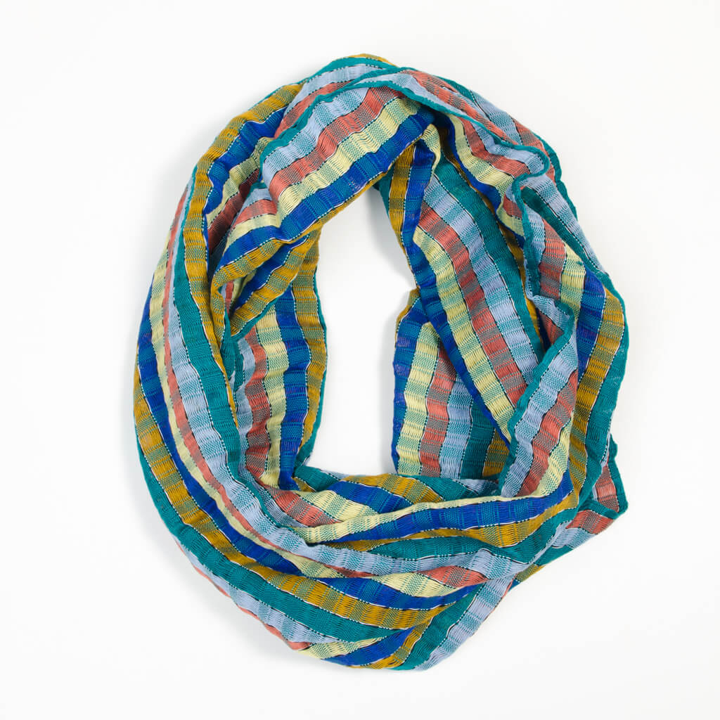 Hand Woven Infinity Scarf