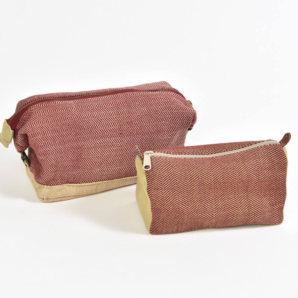 Hand Woven Toiletry Bag Set