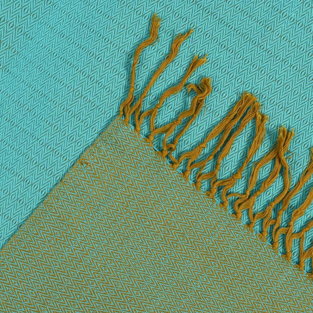 Hand Woven Diamond Weave Shawl