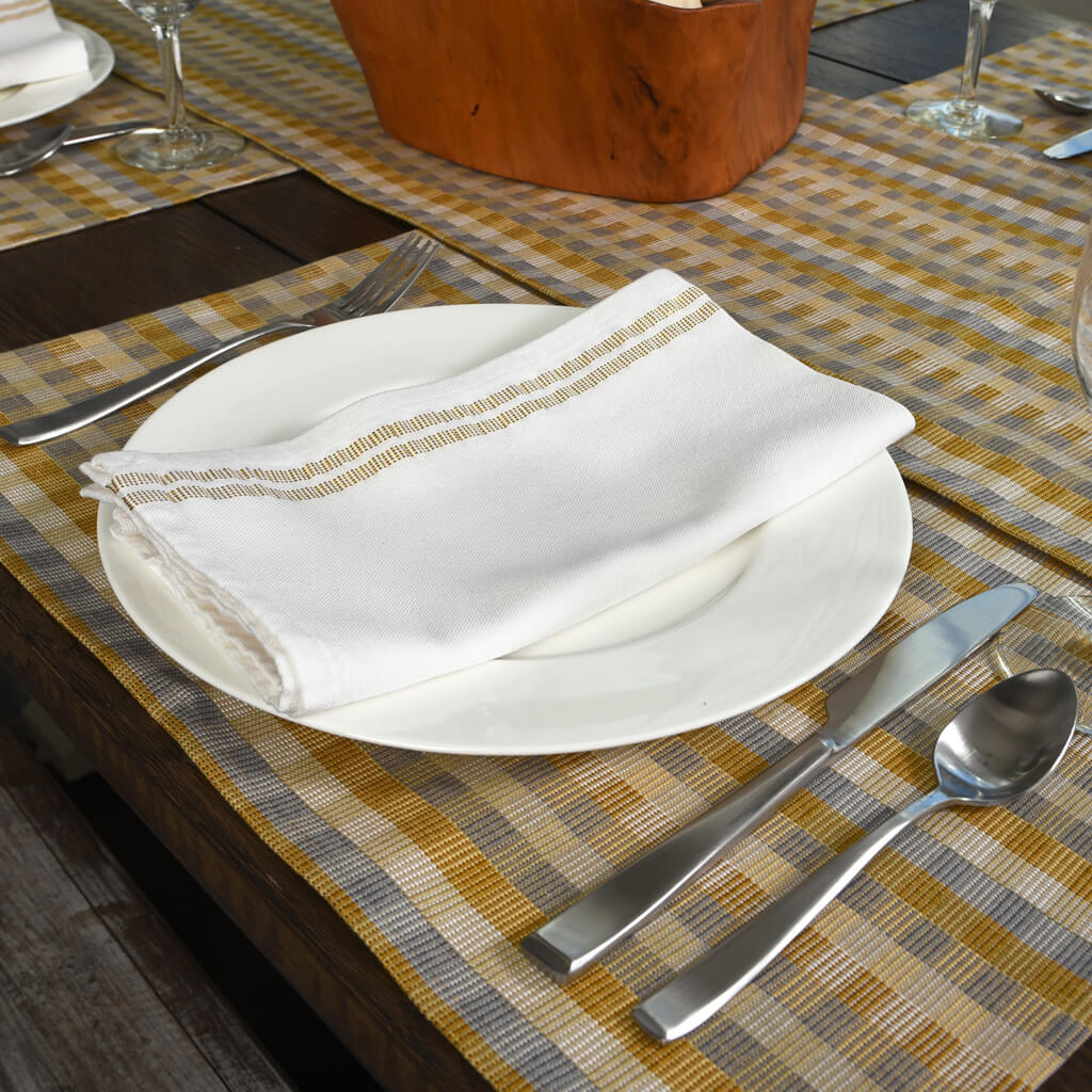 Hand Woven Cuadritos Placemats