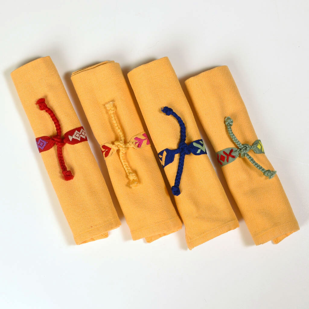 Handwoven Napkin Ties