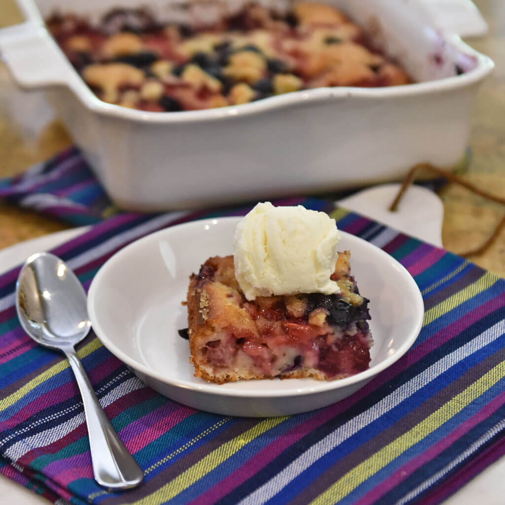 Summer Fruit Cobbler