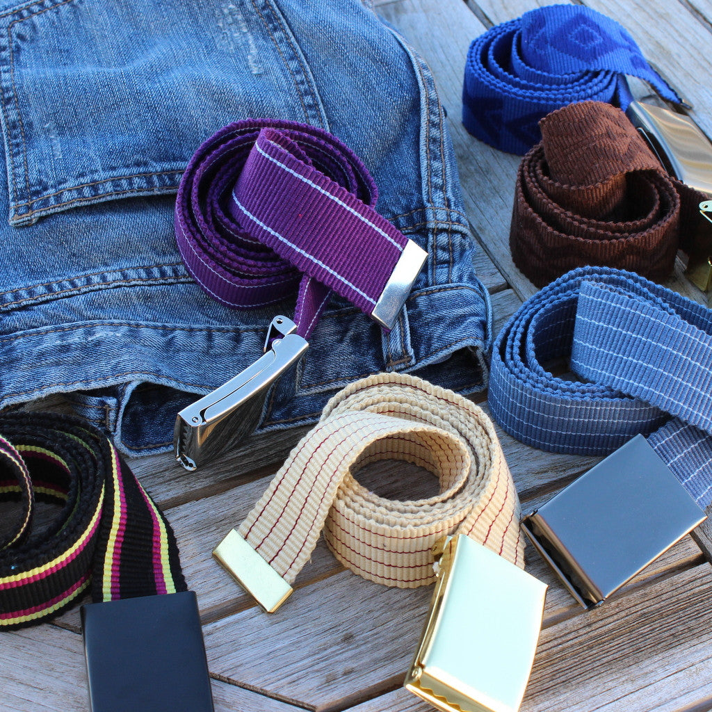Canvas belts (top)