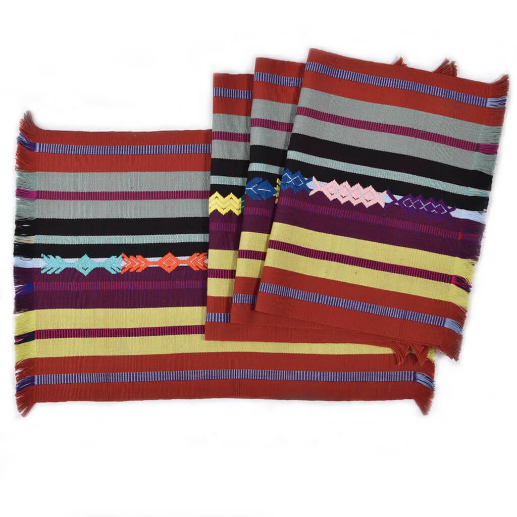 Backstrap Placemats OOAK