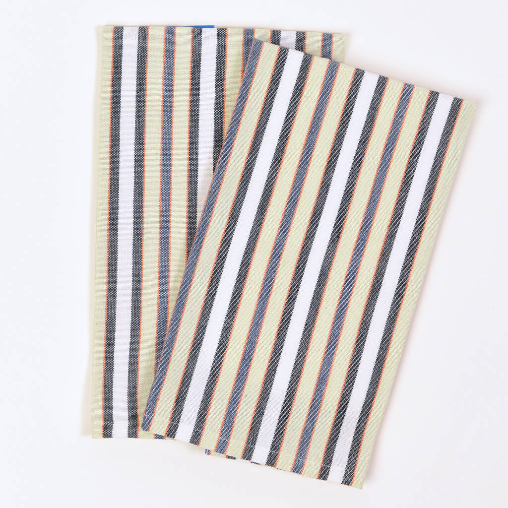Celery & White Stripes Collection | On Sale