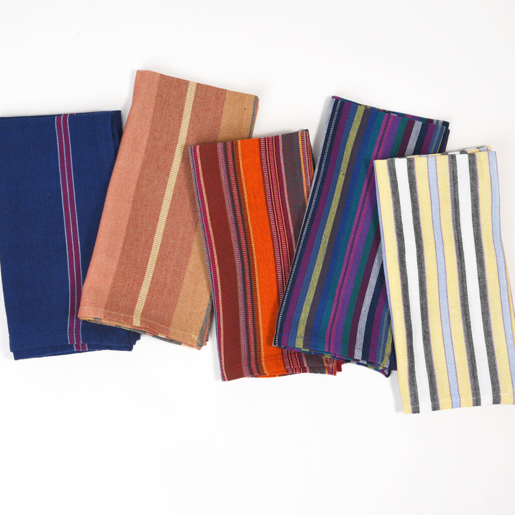 Striped Table Napkins