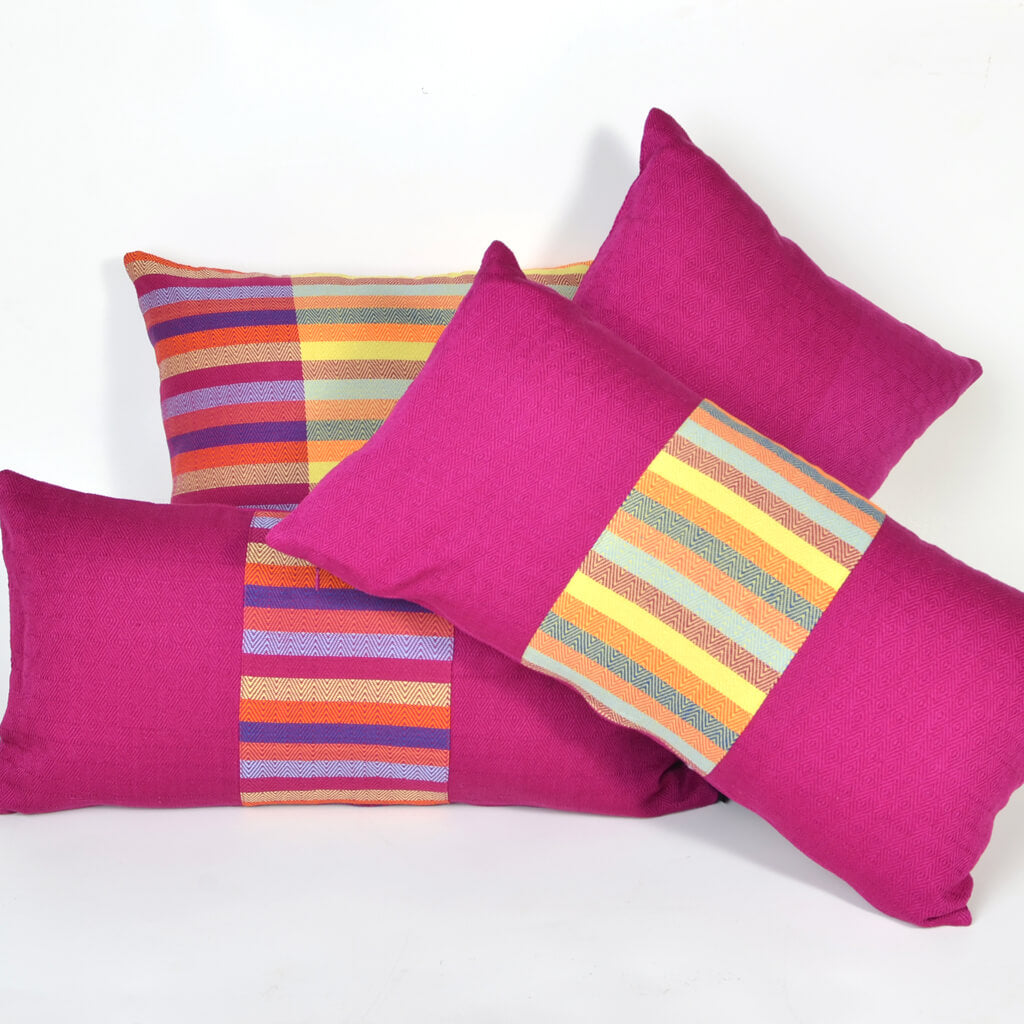 Diamond Stripe Pillow Collection