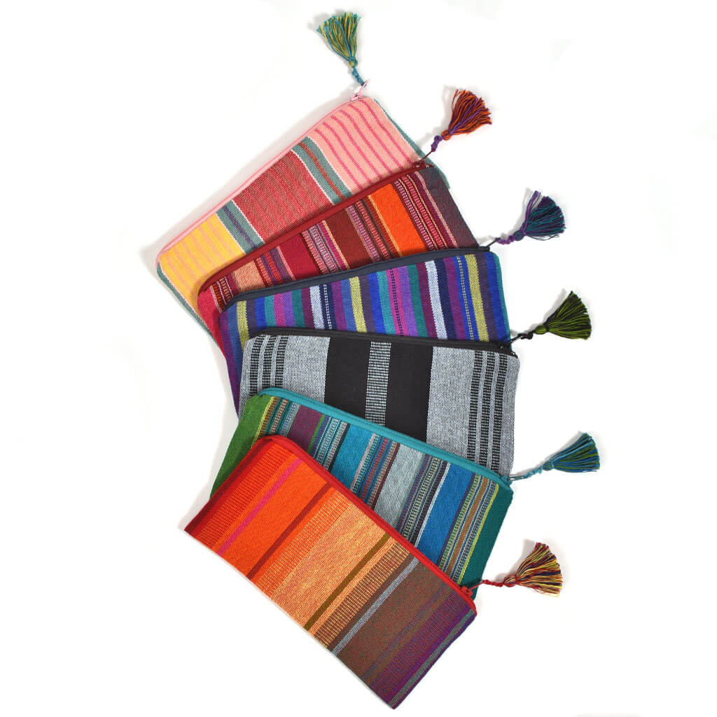 Striped Pencil Cases
