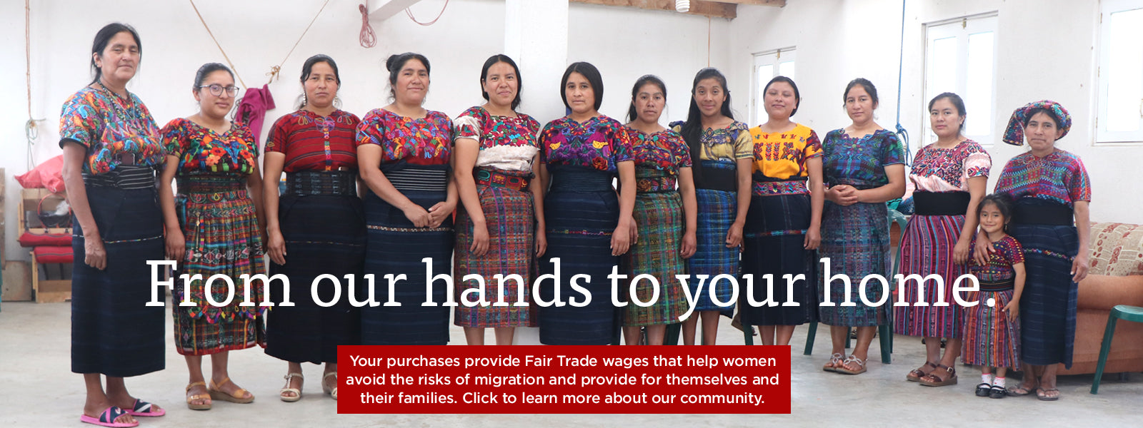How a Guatemalan women's weaving collective was formed to sell Fair Trade handwoven textiles.