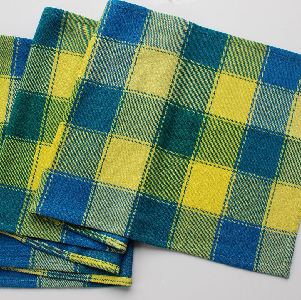 Plaid Twill Table Runner