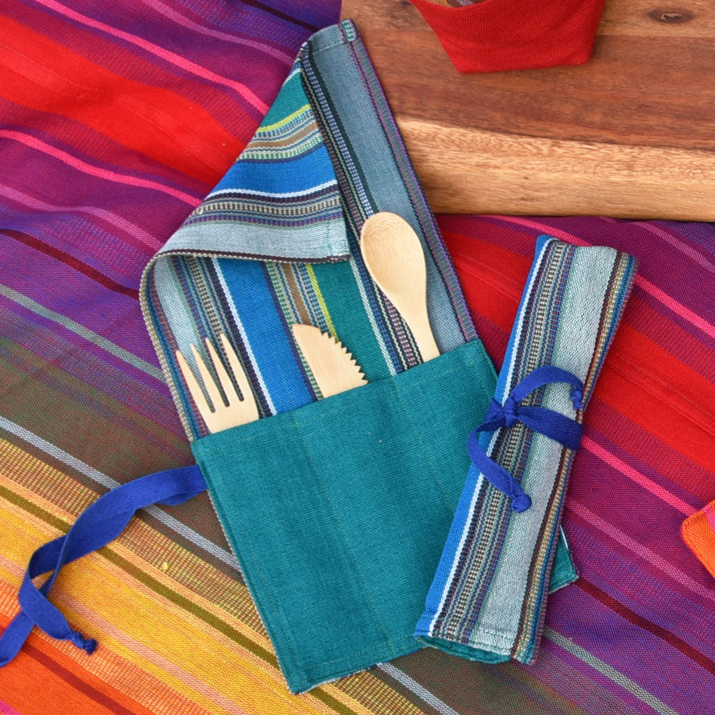 Hand Woven Utensil Wrap