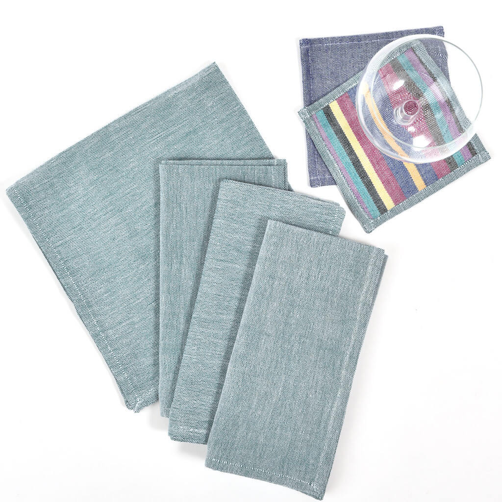 Hand Woven Luncheon Napkins