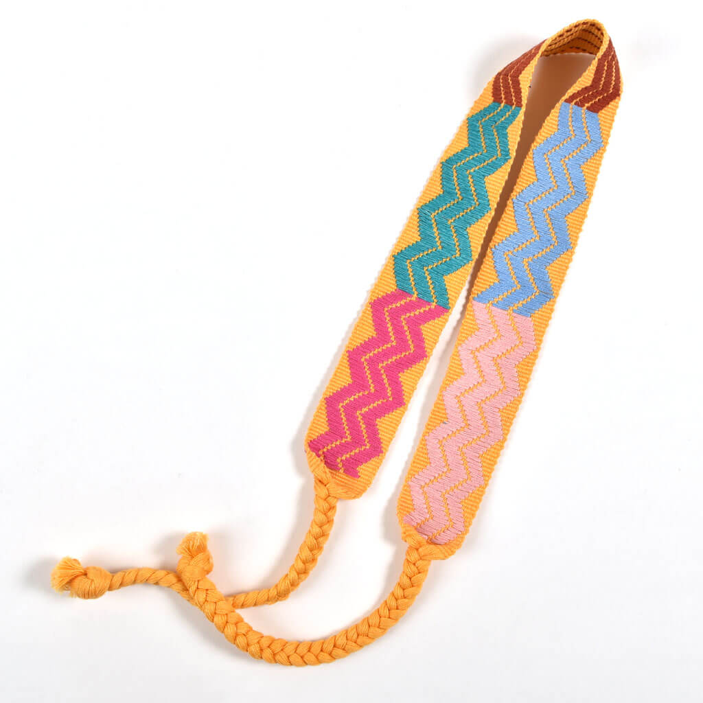 Boho Embroidered Headband