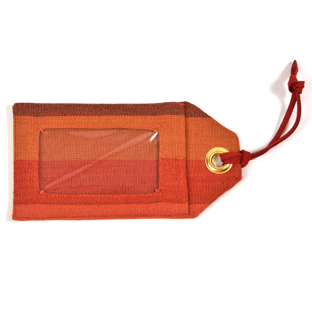 Mayamam Stripe Luggage Tags | Pumpkin Spice