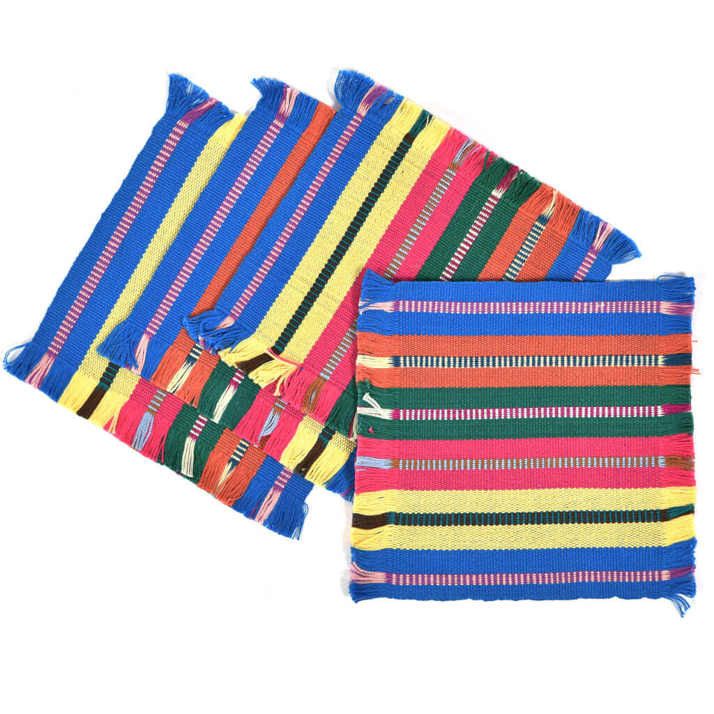 Guatemala Hand Woven Celebration Coasters